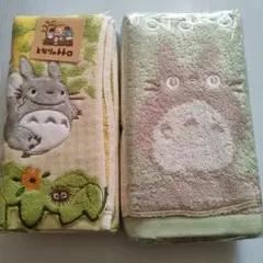 スタジオジブリ:となりのトトロフェイスタオル２枚：マルシンタオル