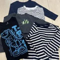 H&M 長袖カットソー 5点セット 110