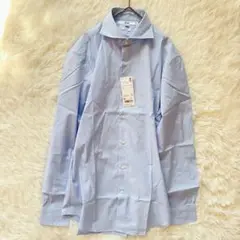 タグ付き✨ ユニクロ 長袖シャツ スリムフィット ストレッチ ファインクロス
