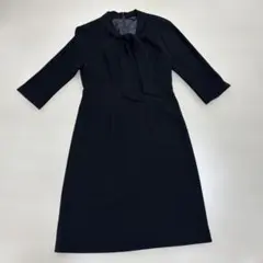 コムサイズム　タイワンピース ブラック　黒　M