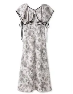 SNIDEL ラッフルボレロパイピングワンピース