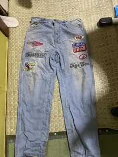 HYSTERIC GLAMOUR☆ワッペンデニムプリント レギンス☆新品未使用