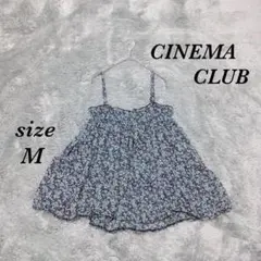 CINEMA CLUB シネマクラブ (M)ショート丈Aラインキャミソール 花柄のサムネイル