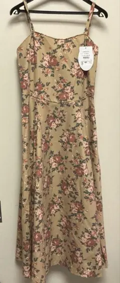 新品　an another angelus ローズ柄コルセット切替ワンピースのサムネイル