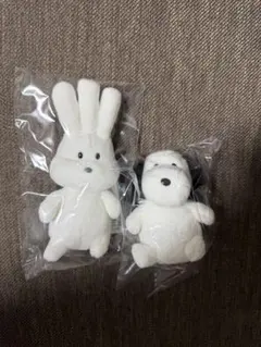 バムとケロ 旧おじぎちゃん ぬいぐるみ ホワイト 絵本キャラクター