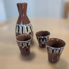 徳利 1点 ぐい呑み 3点 酒器セット