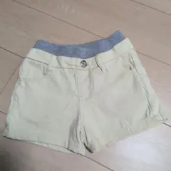 キッズ ハーフパンツ イエロー 120cm
