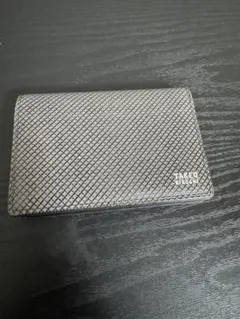 TAKEO KIKUCHI シルバー 名刺入れ