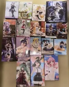 美少女フィギュアまとめ売りアルベド、初音ミク他