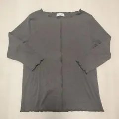 SEASON REASON ダークグレー 七分袖 トップス