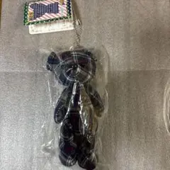 くまめいと　アニくじ　かじゅあるこれくしょん　B-2賞　チェック柄　青