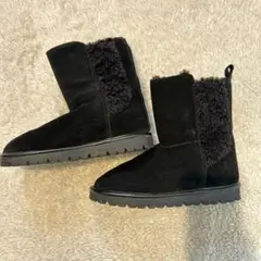 ZARA ムートン風ブーツ