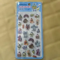 【新品】ぷくぷくシール　モンスターズインク