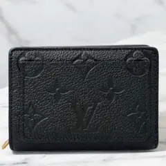 極美品 ルイヴィトン モノグラム アンプラント ポルトフォイユ クレア 財布 黒のサムネイル