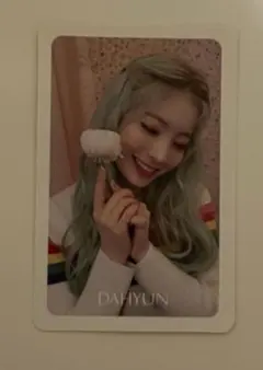 TWICE ダヒョン FANCY フォトカード/トレカ