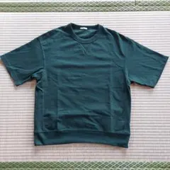 ★最終お値下げダークグリーン クルーネック Tシャツ　S