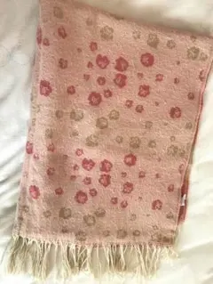 【中古】ヒョウ柄マフラー(大判)