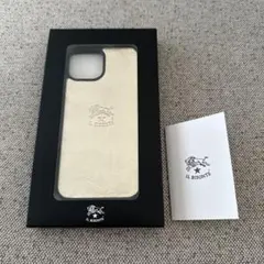 【WEB限定色】IL BISONTE / レザーソフトケースiPhone15