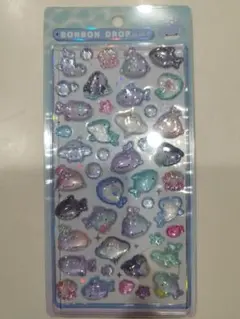 正規品　水族館　サメ　ボンボンドロップシール