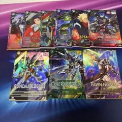 機動戦士ガンダム アーセナルベース カード9枚セット