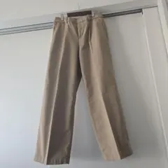 UNIQLO　ベージュ コットン パンツ