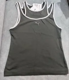 【新品未使用タグ付き】Puma タンクトップ M ミニバルグレー