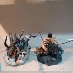 ワンピース 一番くじ ジオラマティック　ゾロ　ルフィセット