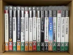 PS3ソフト 16本まとめ売り 全て説明書有