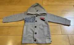 オルソブルー グレー フード付き パーカー