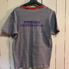 ユニフォームエクスプリエント　ボーダーTシャツ　Mサイズのサムネイル