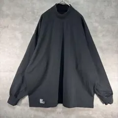 FreshService モックネック ロングスリーブTシャツ 黒L 綿100%のサムネイル