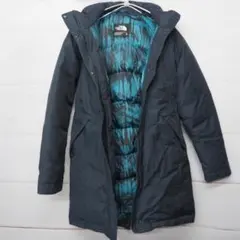 美品 North Face レディースXS ダウンジャケット ネイビーブルー