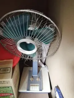 昭和レトロ HITACHI H-614 扇風機 青羽 動作品 - メルカリ