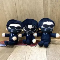 【タグ付き】逃走中 くっつき ミニぬいぐるみ ハンター 全3種