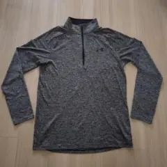 Under Armour ハーフジップ長袖シャツ グレー