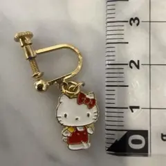 サンリオ カオハナ キティ クリップ 2000年 当時物 平成レトロ 金銀