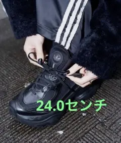 adidas オズヴィーナス / OZVENUZ 24cm ブラック