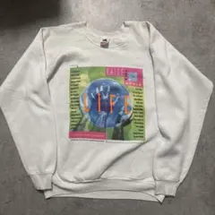 90s USA製 Raise the World LIFE スウェットXL