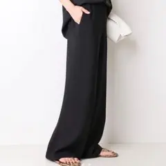 Deuxieme Classe アパルトモン dresse pants 38 黒のサムネイル