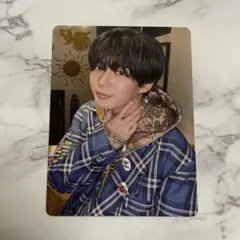 なにわ男子　長尾謙杜　HARDWORK トレカ