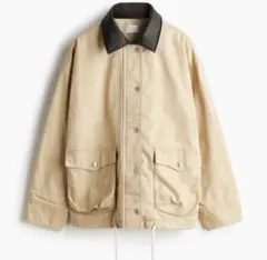 h&m 襟付きジャケット