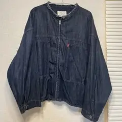 【月末まで限定値下げ】サマンサモスモスブルー　エコデニム　ジップジャケット