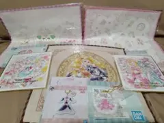 プリキュア　まとめ売り　一番くじ　色紙　アクリルチャーム　タオル