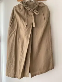URBAN RESEARCH DOORS リネン風ラップスカートロングスカート麻のサムネイル