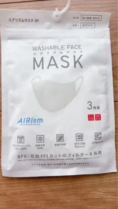 UNIQLO AIRism マスク Mサイズ 3枚入り ホワイト