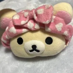 【新品未使用】コリラックマ　水玉シュシュ付き