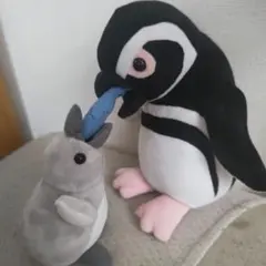 AQUA ぬいぐるみ Sense of Wonder ごはんちょうだいペンギン