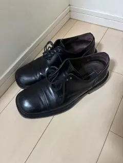 KENNETH COLE スクエアトゥ レザーシューズ