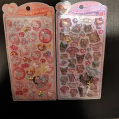 うるちゅるポップシール　キティ＆サンリオキャラクターズ