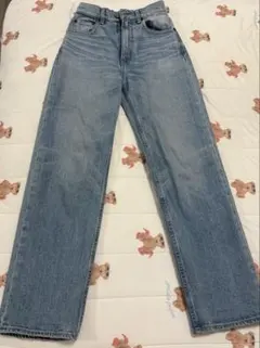 MOUSSY PLAIN JEANS ストレートデニム 23インチ マウジー